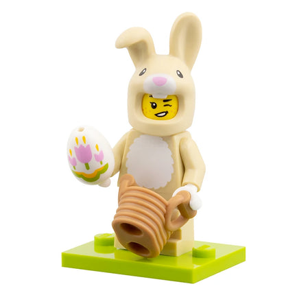 LEGO Collectable Minifigures - Cute Bunny Costume Fan (10 of 12) [Series 28] Animal Series