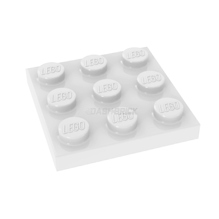 LEGO Plate, 3 x 3, White [11212]