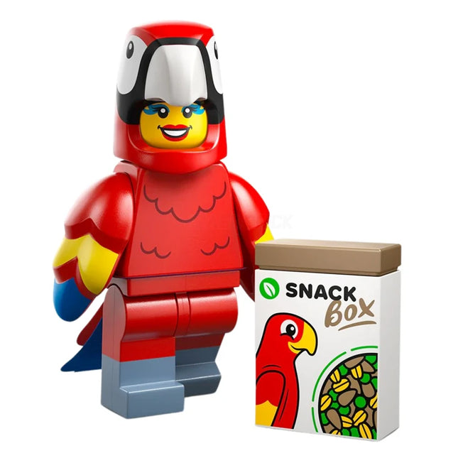LEGO Collectable Minifigures - Parrot Costume Fan (12 of 12) [Series 28] Animal Series