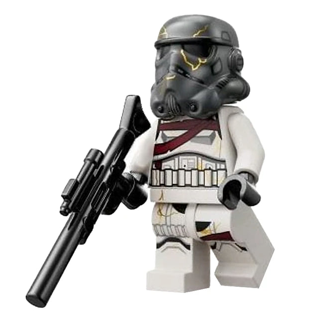 LEGO Minifigure - Night Trooper - Dark Bluish Gray Helmet (2025) [STAR WARS]