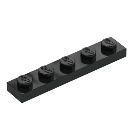 LEGO Plate 1 x 5, Black [78329] 6350415