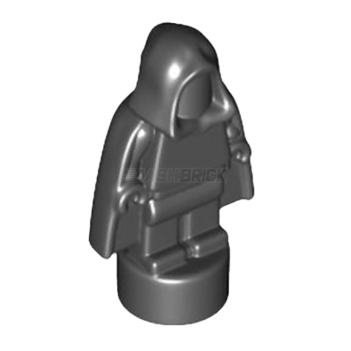 LEGO Minifigure Accessory - Statuette / Trophy with Cape and Hood, Black [16478] 6433109