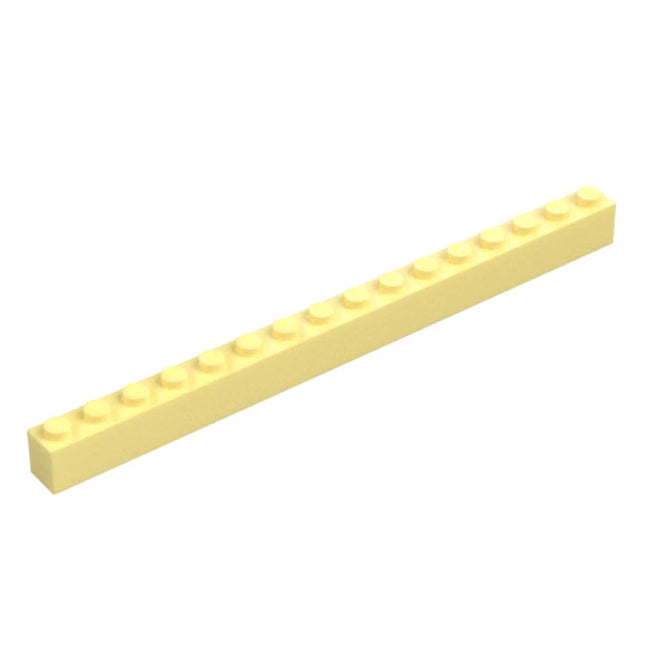 LEGO Brick 1 x 16, Bright Light Yellow [2465] 6538512