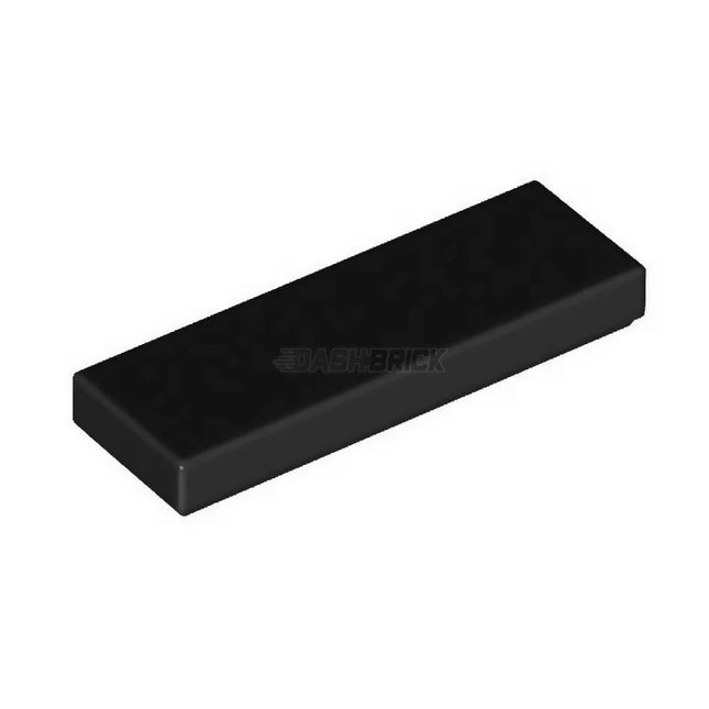 LEGO Tile, 1 x 3, Black [63864] 4558170