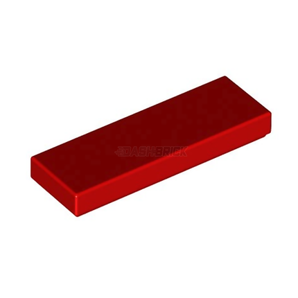 LEGO Tile, 1 x 3, Red [63864]