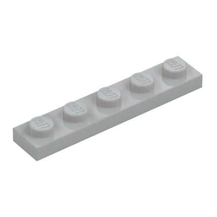 LEGO Plate 1 x 5, Light Grey [78329] 6372029
