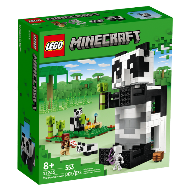 LEGO Minecraft: The Panda Haven (2023) [21245] Retired Set