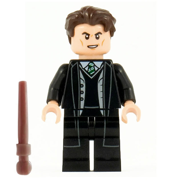 LEGO Minifigure - Tom Riddle - Black Long Coat, Gray Vest, Black Sweater (2020) [HARRY POTTER]