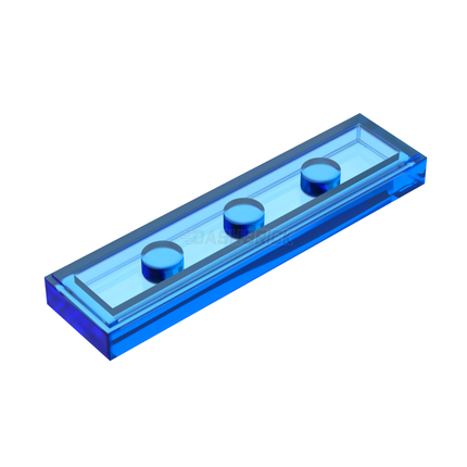 LEGO Tile 1 x 4, Trans-Dark Blue [2431] 6510179