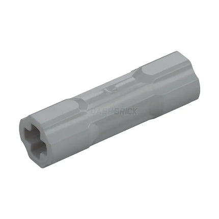 LEGO Technic, Axle Connector 3L, Light Grey [26287] 6196757