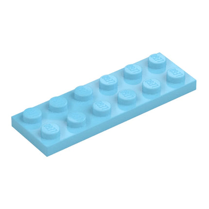 LEGO Plate 2 x 6, Medium Azure [3795] 6146926