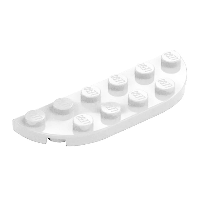 LEGO Plate, Round Corner 2 x 6 Double, White [18980] 6147792