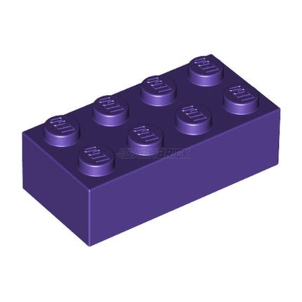 LEGO Brick 2 x 4, Purple [3001] 4626935