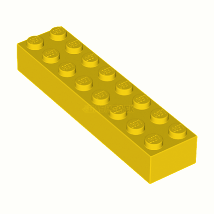 LEGO Brick 2 x 8, Yellow [3007] 4639693