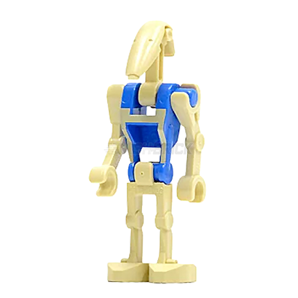 LEGO Minifigure - Battle Droid Pilot with Blue Torso with Tan Insignia (2011) [STAR WARS]