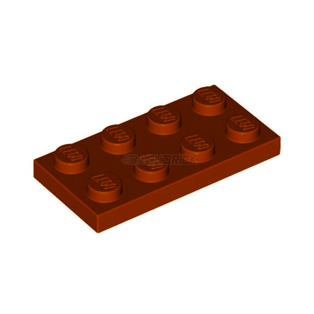 LEGO Plate 2 x 4, Dark Orange [3020] 6097511