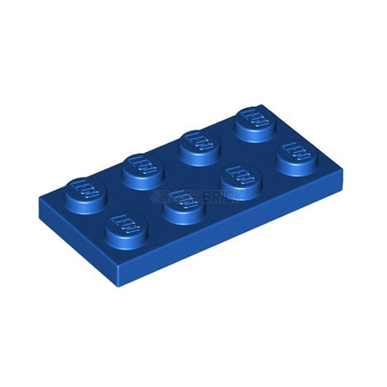 LEGO Plate 2 x 4, Blue [3020] 302023