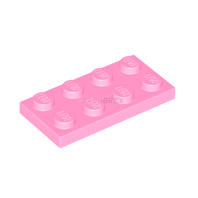 LEGO Plate 2 x 4, Bright Pink [3020] 6204535