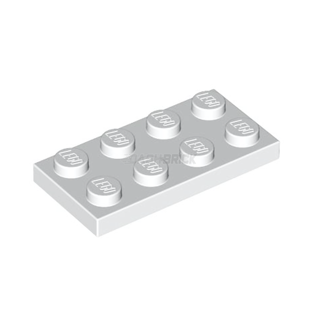 LEGO Plate 2 x 4, White [3020] 302001