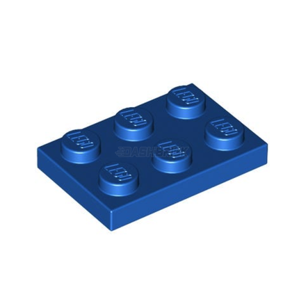 LEGO Plate, 2 x 3, Blue [3021]