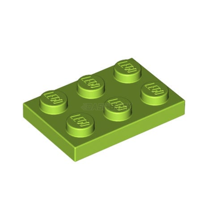 LEGO Plate, 2 x 3, Lime Green [3021]