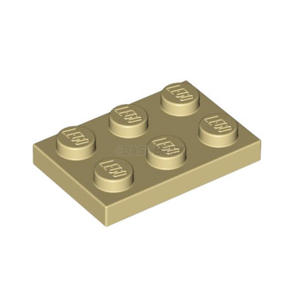 LEGO Plate, 2 x 3, Tan [3021] 4118790