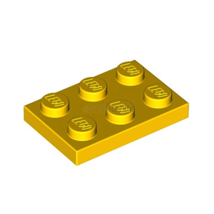 LEGO Plate, 2 x 3, Yellow [3021]