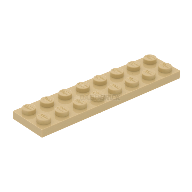 LEGO Plate, 2 x 8, Tan [3034] 4113988