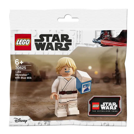 LEGO STAR WARS - Luke Skywalker with Blue Milk Polybag (2022) Sealed Pack [30625] Limited Release