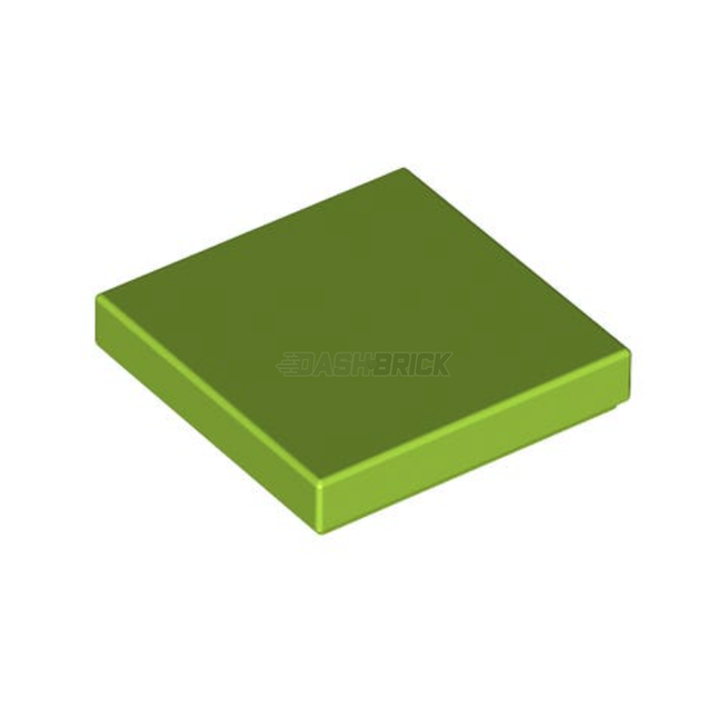LEGO Tile 2 x 2, Lime Green [3068b]6133896