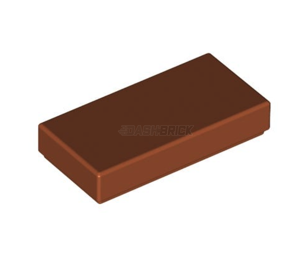 LEGO Tile 1 x 2, Dark Orange [3069b]