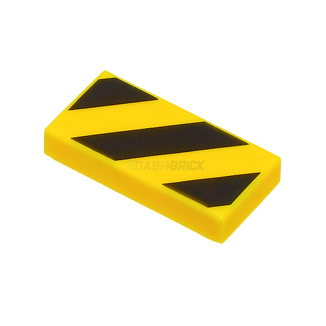 LEGO Minifigure Accessory - Danger/Caution/Warning Sign, Yellow [3069bpb1035] 6329649