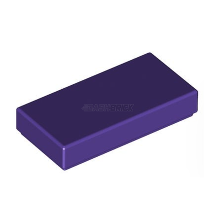 LEGO Tile 1 x 2, Dark Purple [3069b] 4613192