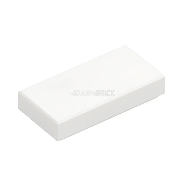 LEGO Tile 1 x 2, White [3069b]