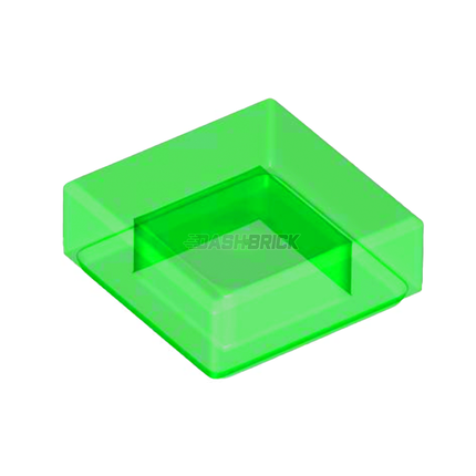LEGO Tile 1 x 1, Trans-Green [3070b] 6254249