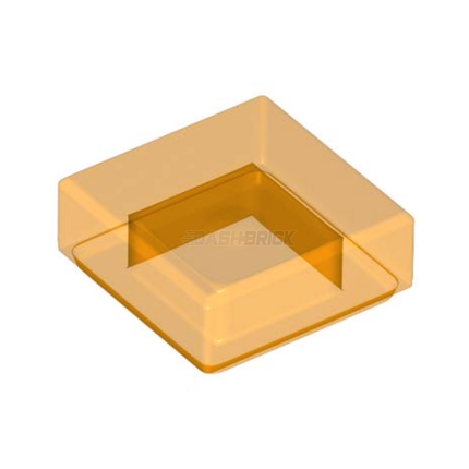 LEGO Tile 1 x 1, Trans-Orange [3070b] 6254252