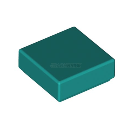 LEGO Tile 1 x 1, Dark Turquoise [3070b]