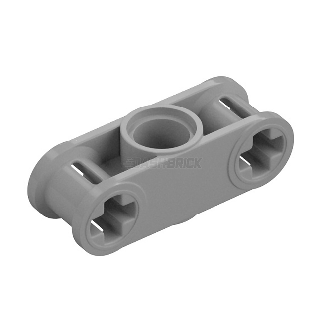 LEGO Technic, Axle and Pin Connector Perpendicular 3L with Center Pin Hole, Light Grey [32184] 6276969