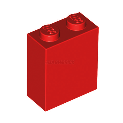 LEGO Brick 1 x 2 x 2, Inside Stud Holder, Red [3245c]