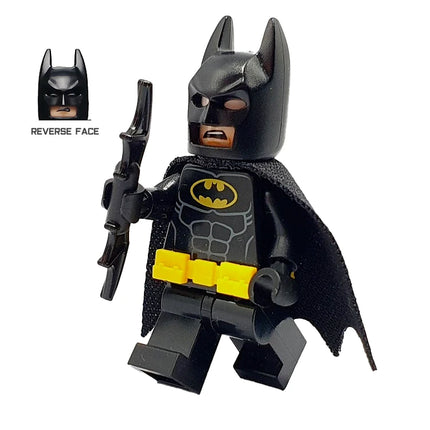 LEGO Minifigure - Batman - Utility Belt, Head Type 3 (2017) [DC Comics]