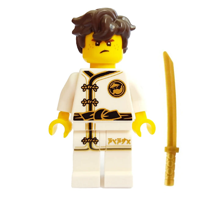 LEGO Minifigure - Jay - White Wu-Cru Training Gi (2017) [NINJAGO]