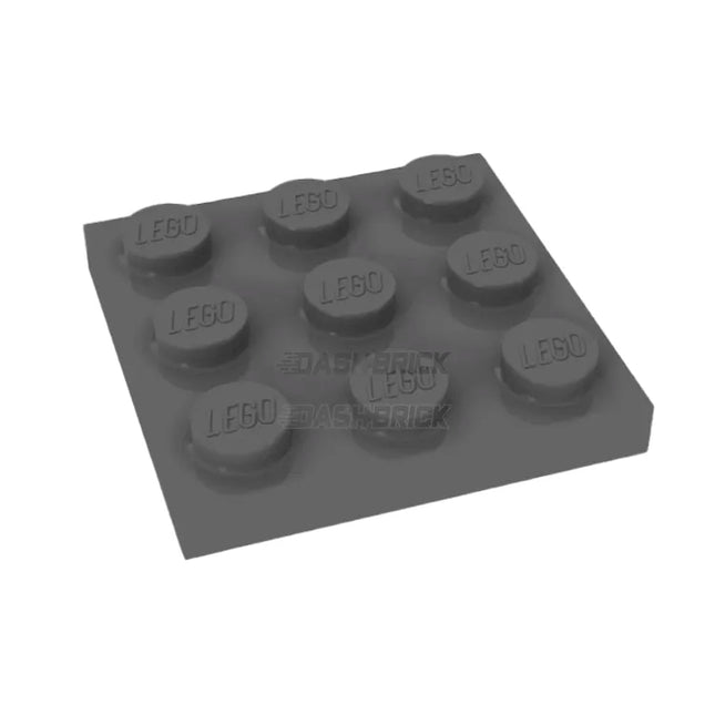 LEGO Plate, 3 x 3, Dark Grey [11212] 6039176