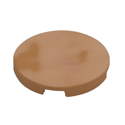 LEGO Tile, Round 3 x 3, Medium Nougat [67095] 6326106
