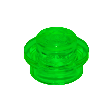 LEGO Round Plate, 1 x 1, Trans-Green [4073] 6514057