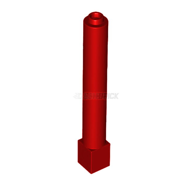 LEGO Support 1 x 1 x 6 Solid Pillar, Red [43888] 6074910