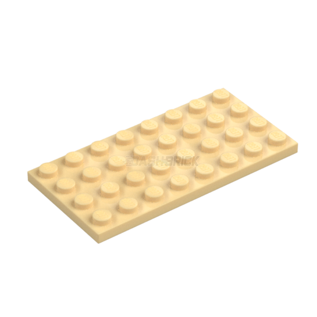 LEGO Plate 4 x 8, Tan [3035] 4509897