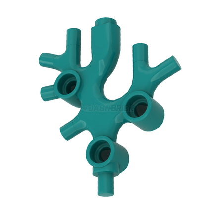 LEGO Plant Thallus / Seaweed / Coral, Dark Turquoise [49577]