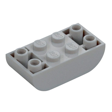 LEGO Slope, Curved 4 x 2 Inverted Double, Light Grey [5174] 6461063