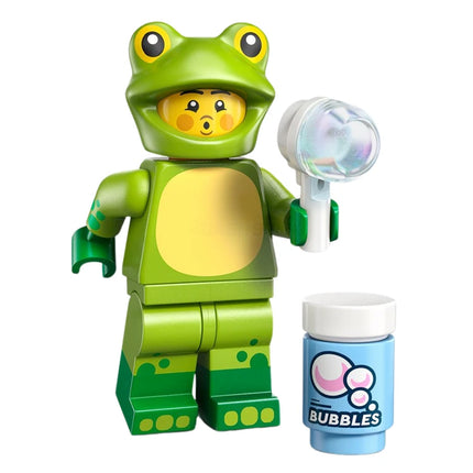 LEGO Collectable Minifigures - Frog Costume Fan (5 of 12) [Series 28] Animal Series