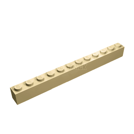 LEGO Brick 1 x 12, Tan [6112] 6075179